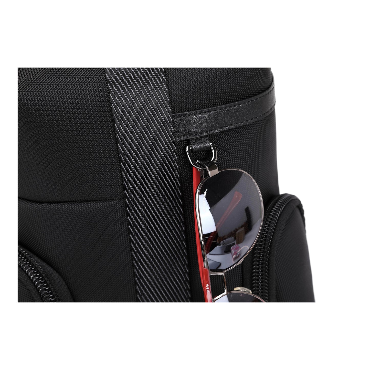 UNOO Kinston Crossbody Backpack - Black