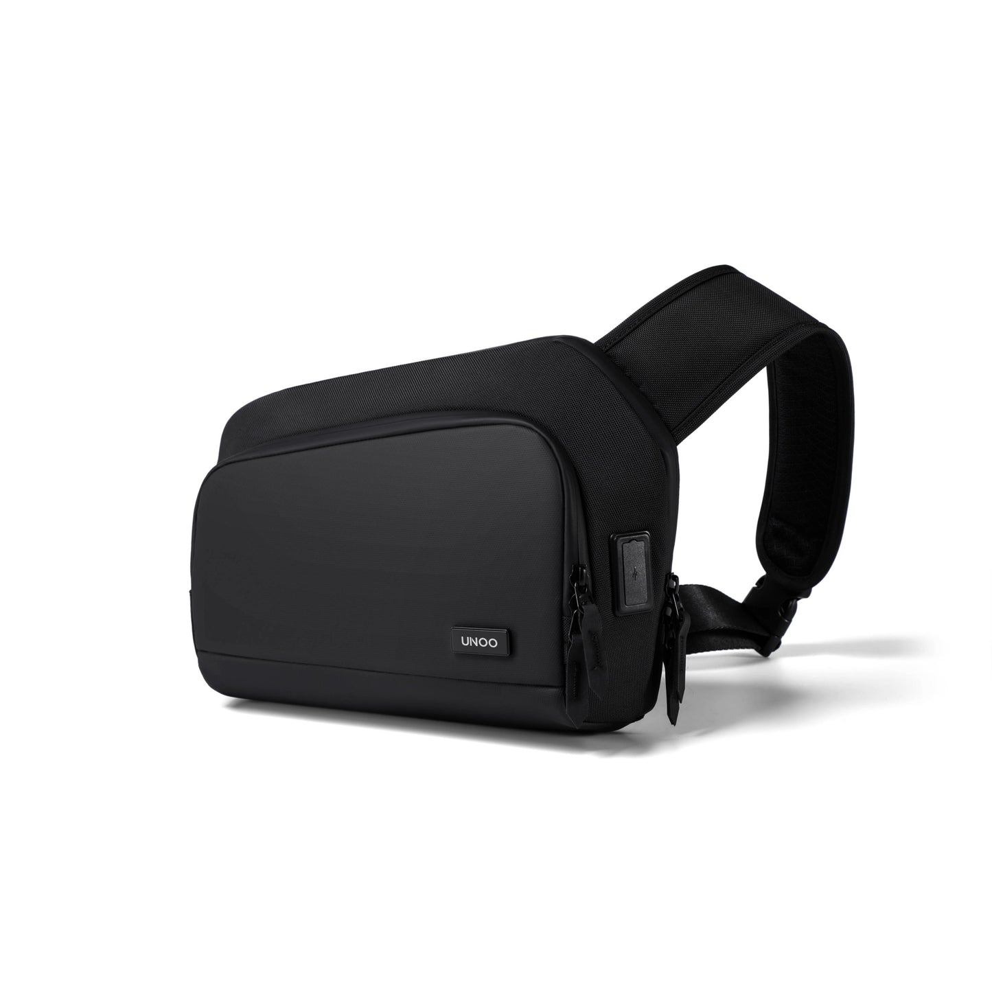 UNOO Platoon Crossbody Sling Bag - Black