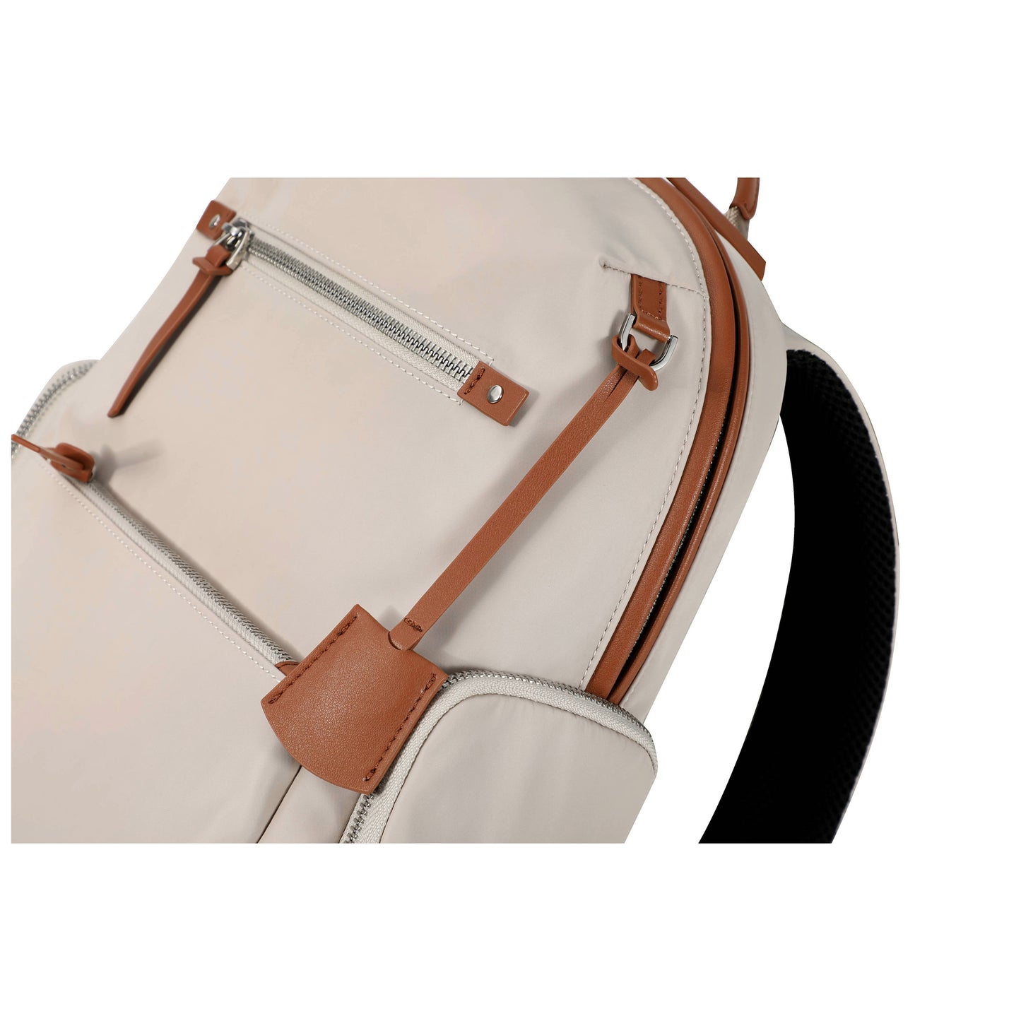 UNOO Elara Backpack -Chalk/Brown