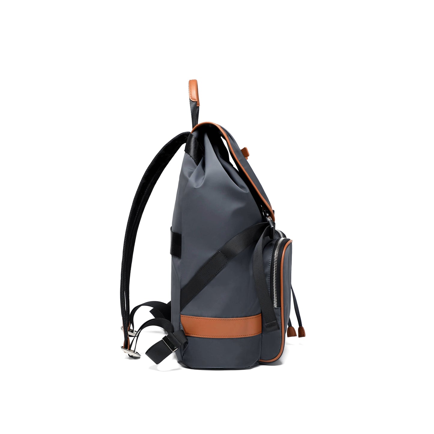 UNOO Elara Backpack - Gray/Orange