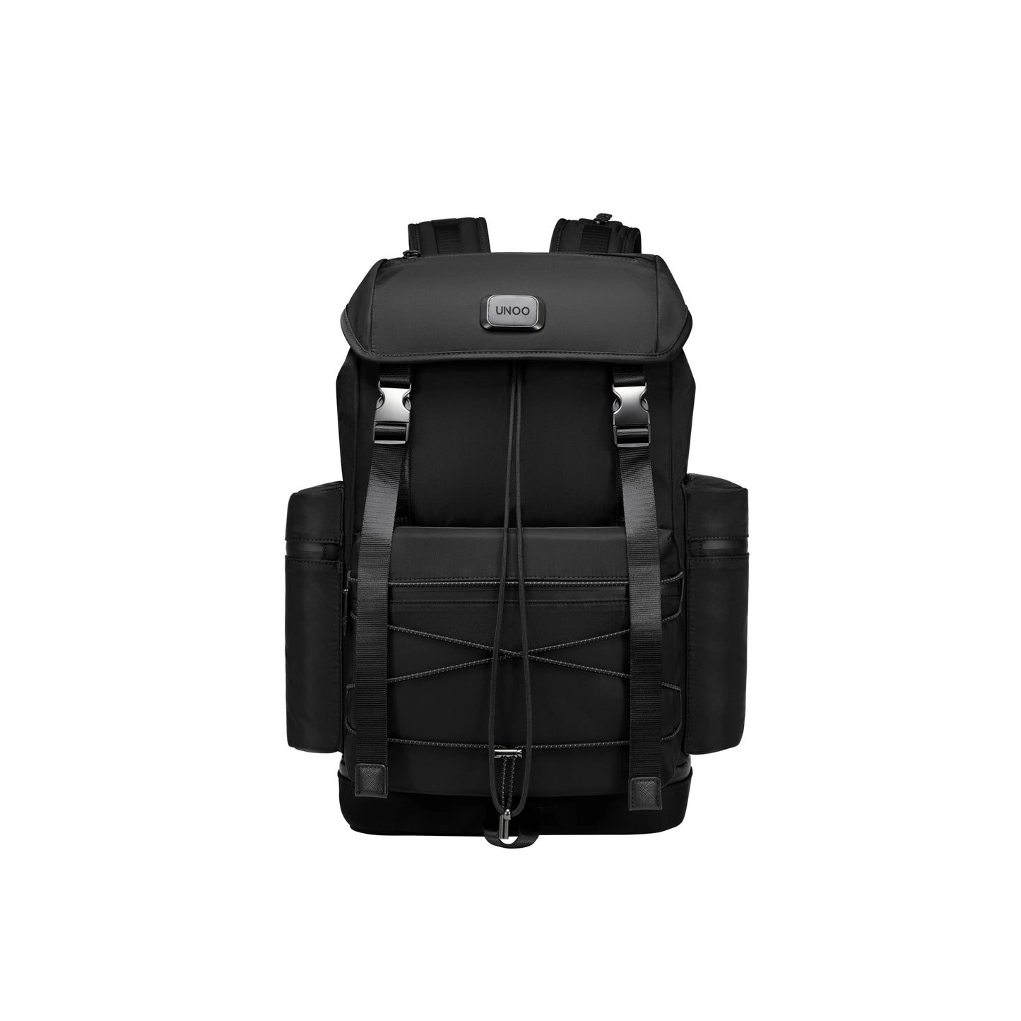 UNOO Expedition Flap Backpack - Black