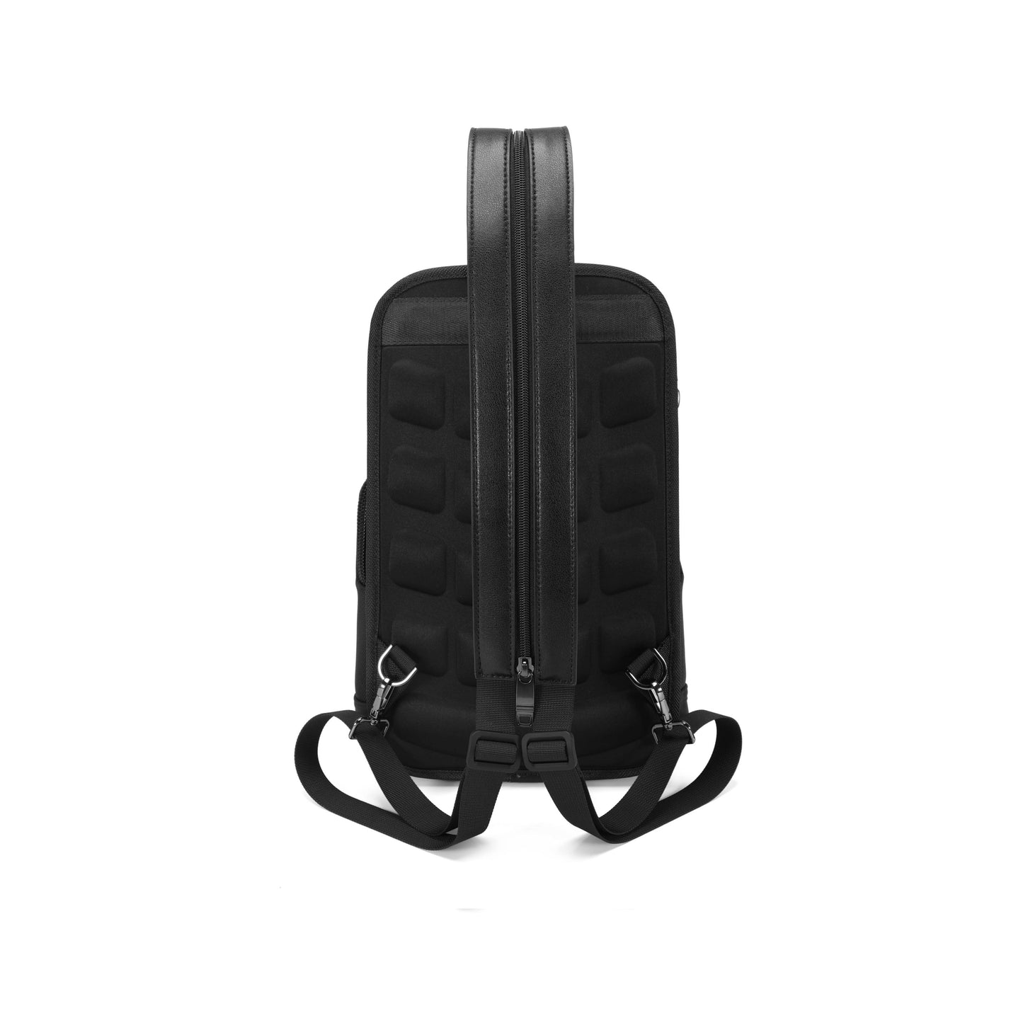 UNOO Kinston Crossbody Backpack - Black