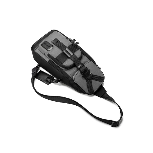 UNOO Austin Crossbody Sling - Black/Gray