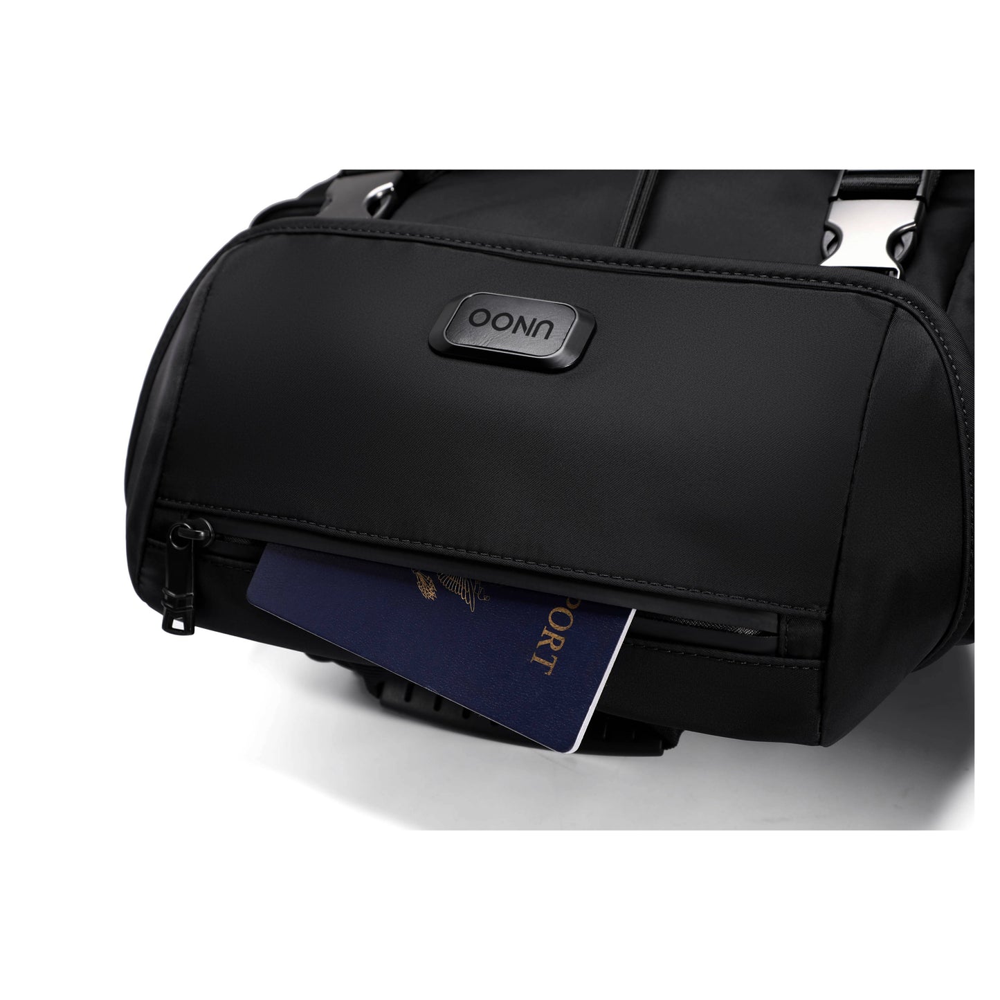 UNOO Expedition Flap Backpack - Black