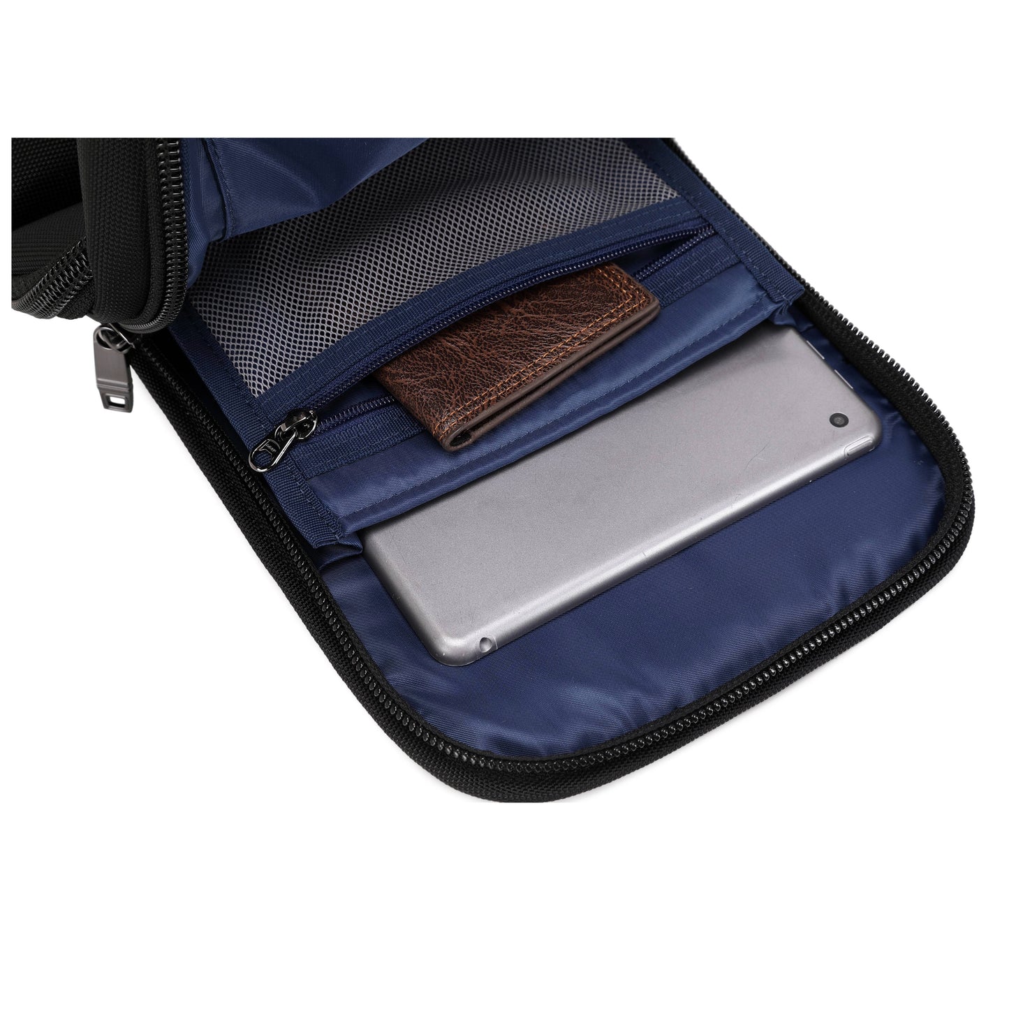 UNOO Kinston Crossbody Backpack - Black