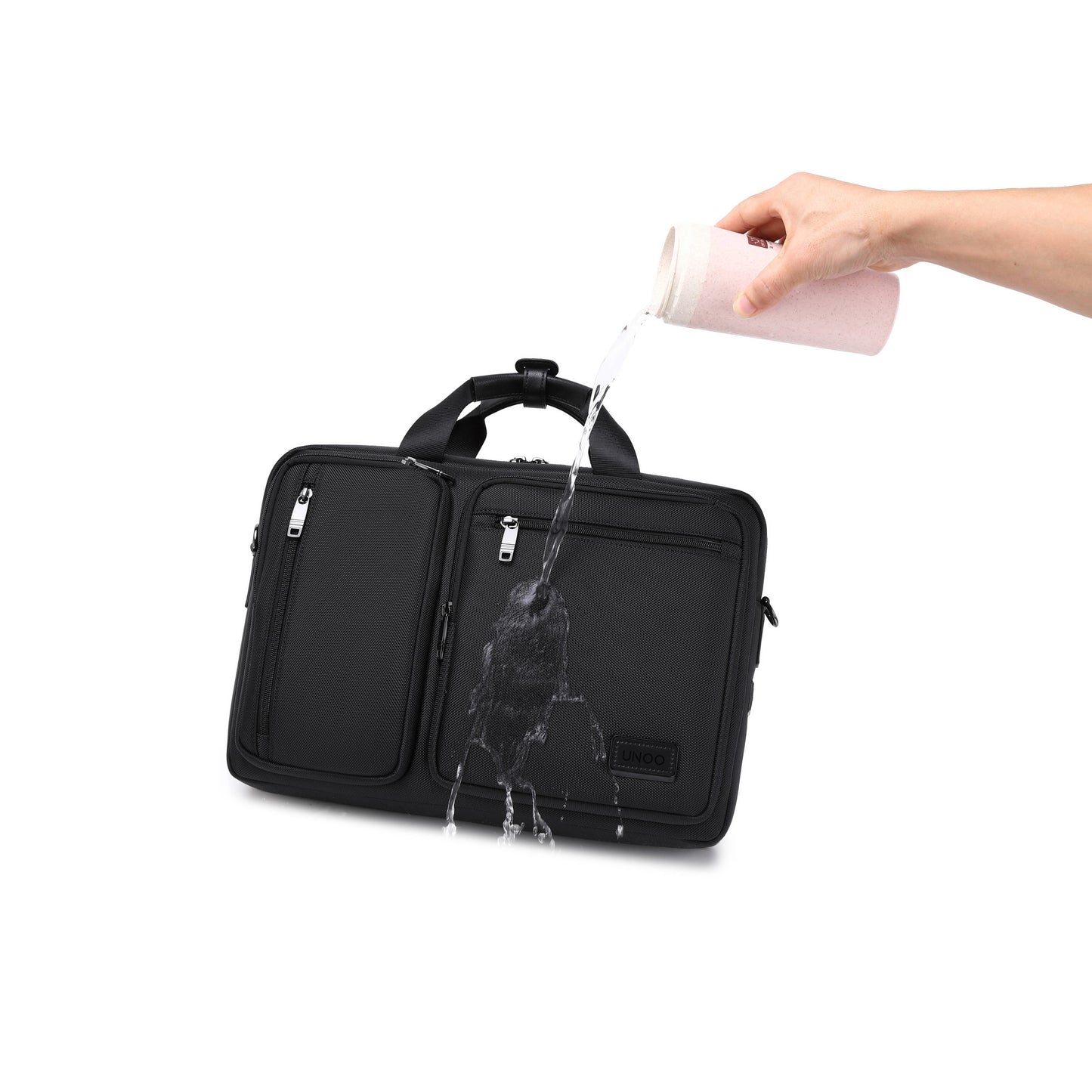 UNOO Newage Travel Briefcase - Black