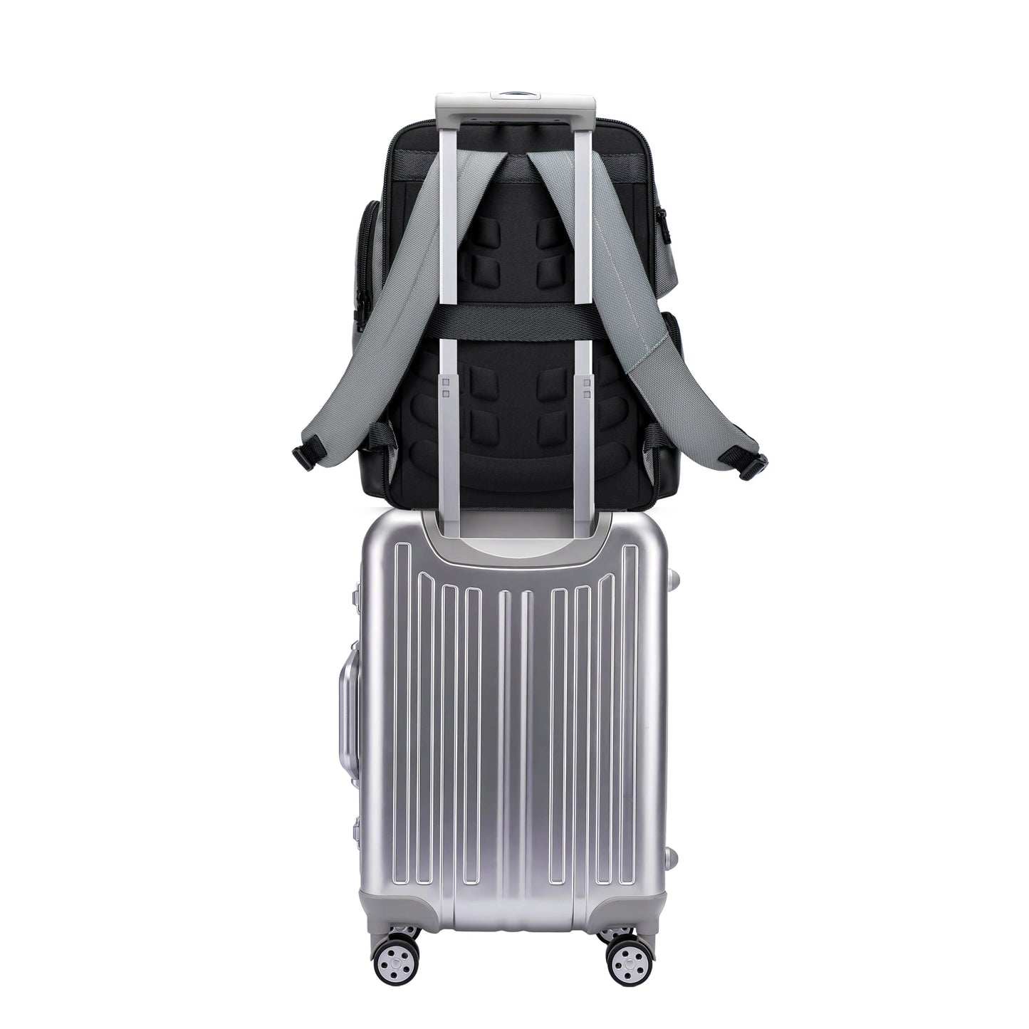 UNOO Seattle Navigation Backpack - Gray/Black