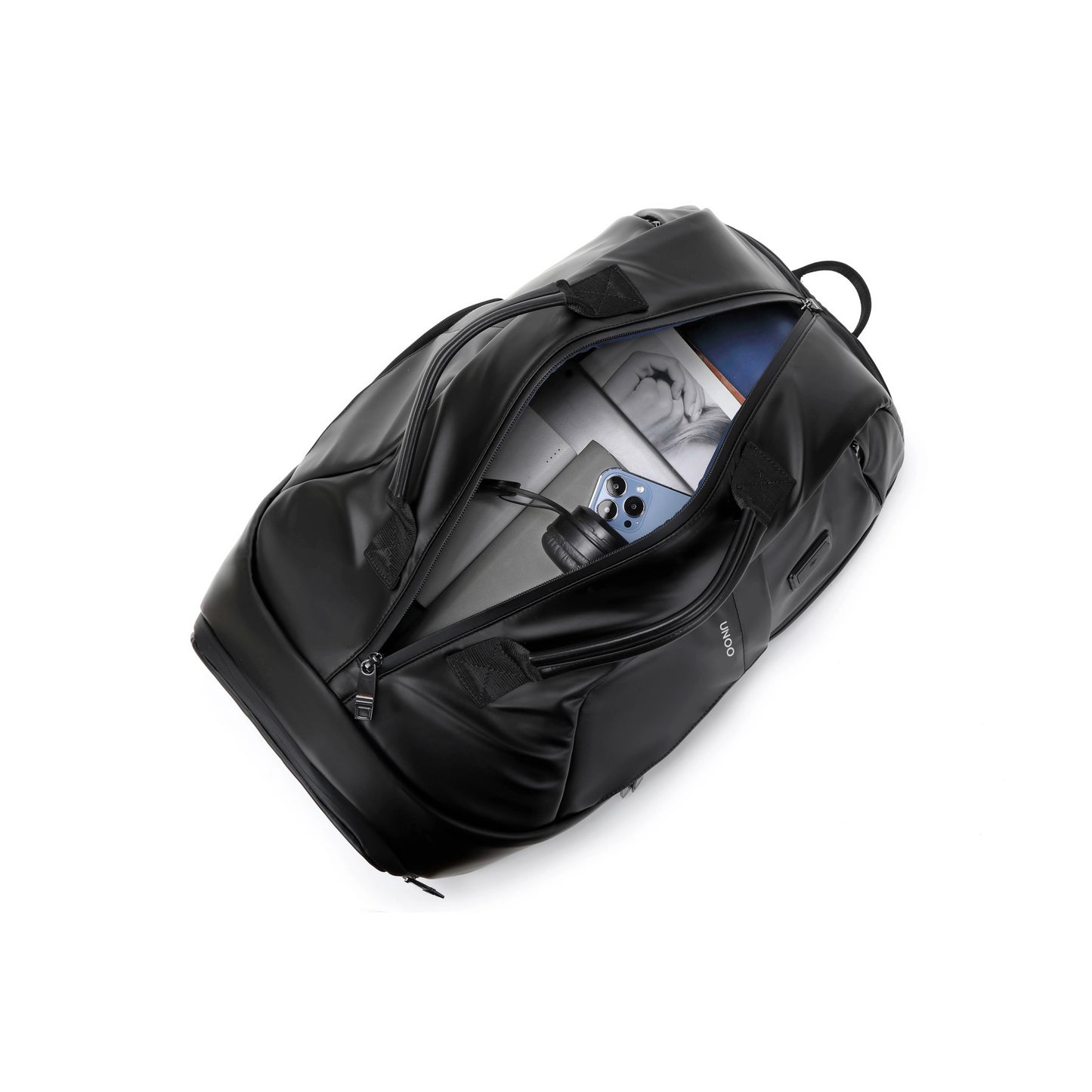 UNOO Warren Travel Backpack - Black