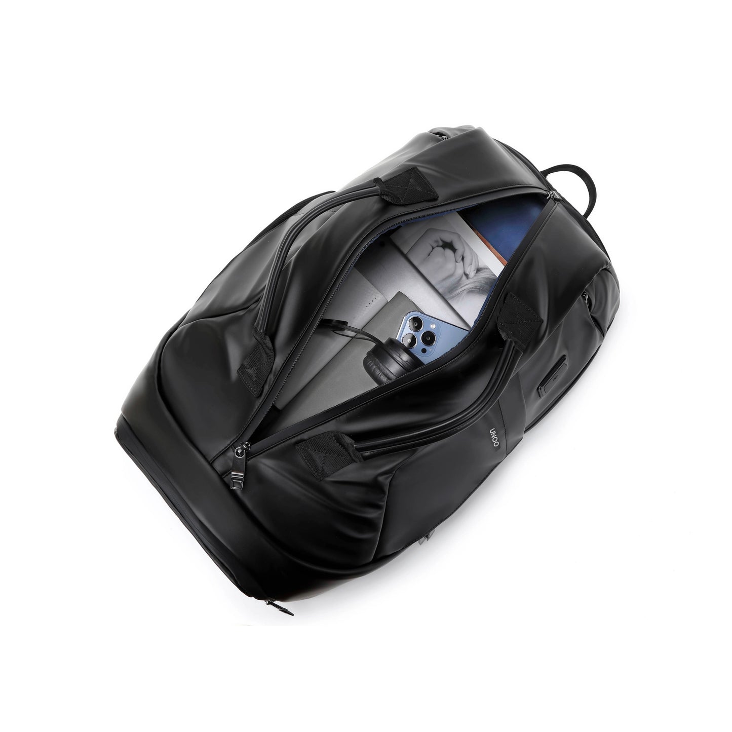 UNOO Warren Travel Backpack - Black