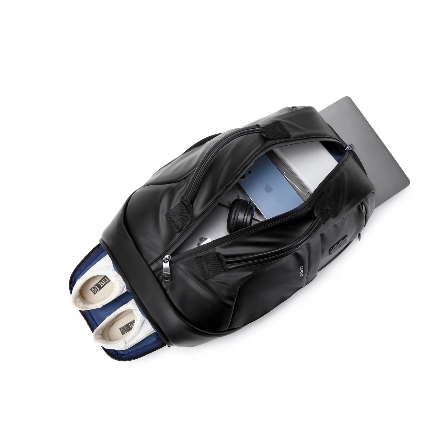 UNOO Warren Travel Backpack - Black