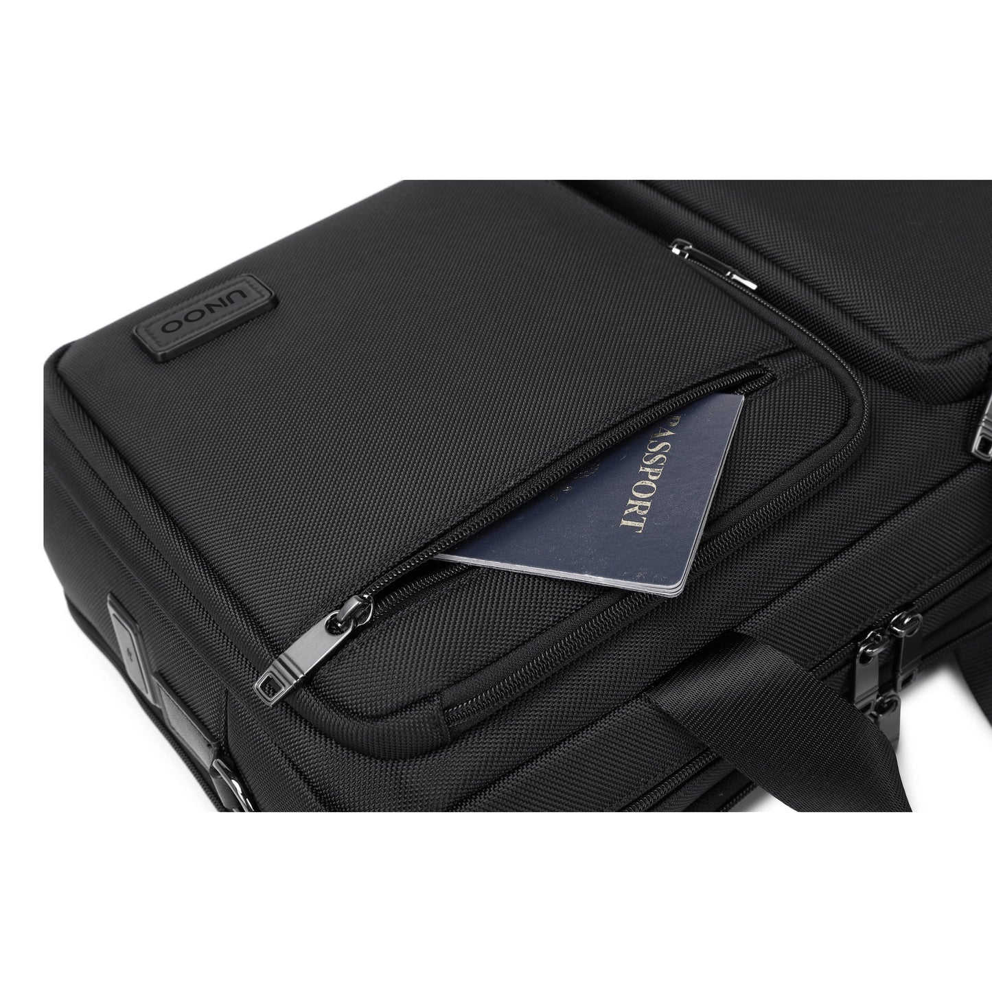 UNOO Newage Travel Briefcase - Black
