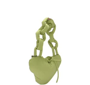 Coach Coachtopia Loop Puffy Heart Bag - Pale Lime - www.unoo.com