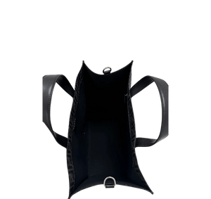 Fendi Jacquard Shopper Tote Bag - Black - www.unoo.com
