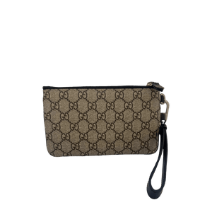 Gucci GG Supreme Kingsnake Print Canvas Zip Pouch - www.unoo.com