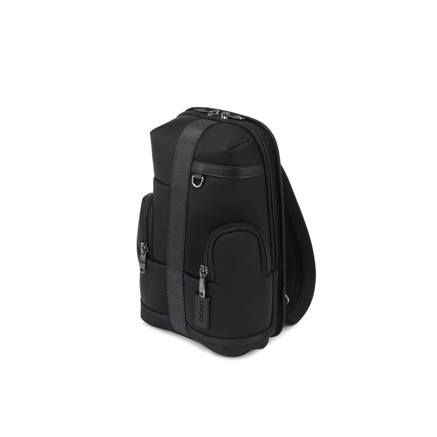 UNOO Kinston Crossbody Backpack - Black