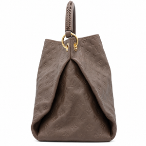 Louis Vuitton Monogram Empreinte Artsy MM Taupe Leather Hobo Handbag – additional photo 4