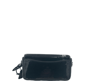 Coach Studio Baguette Sequin Crossbody Bag - Black - www.unoo.com