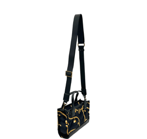 Kurt Geiger London Extra Small Quilted Recycled Square Shopper Tote Bag - Black - www.unoo.com