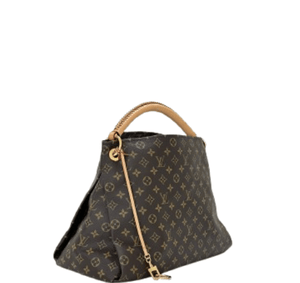 Louis Vuitton Artsy MM Monogram Canvas Hobo Shoulder Bag - www.unoo.com