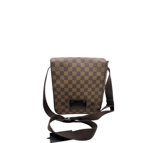 Louis Vuitton Brooklyn PM Damier Ebene Canvas Messenger Bag - www.unoo.com