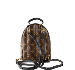 Louis Vuitton Palm Springs Mini Monogram Canvas Backpack Crossbody Bag - www.unoo.com