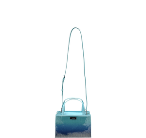 Kate Spade Sam Icon Ombre Sequin Small Tote Bag - Aquamarine Blue - www.unoo.com