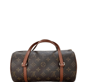 Louis Vuitton Papillon 26 Monogram Canvas Barrel Shoulder Bag - www.unoo.com
