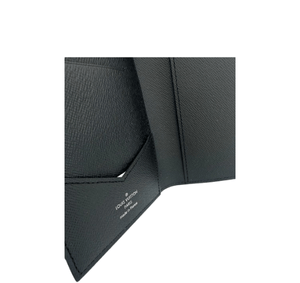 Louis Vuitton Black Taiga Leather Passport Holder - PRE OWNED - www.unoo.com