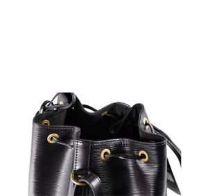 Louis Vuitton Petite Noe Drawstring Bucket Bag Black Epi Leather - www.unoo.com