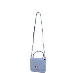 Kate Spade Natalia Quilted Square Leather Crossbody Bag - Brushed Steel - www.unoo.com