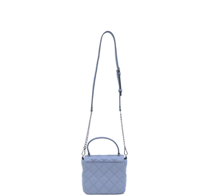 Kate Spade Natalia Quilted Square Leather Crossbody Bag - Brushed Steel - www.unoo.com
