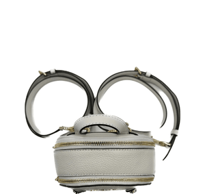 Michael Kors Brooklyn Extra Small Convertible Backpack Vanilla - www.unoo.com