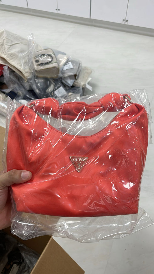 Guess Velina Hobo Shoulder Bag - Orange