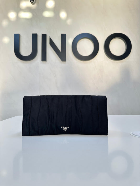 Prada Black Clutch Bag - PRE OWNED
