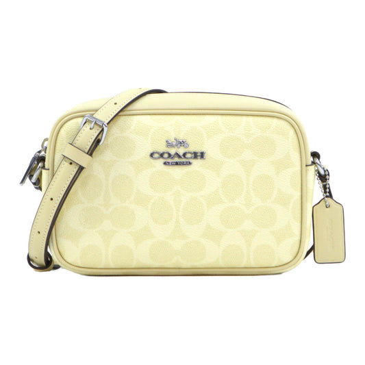 Coach Mini Jamie In Signature Canvas - Hay