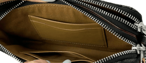 Coach Black Denim Kira Convertible Crossbody Wristlet - CE778 - www.unoo.com