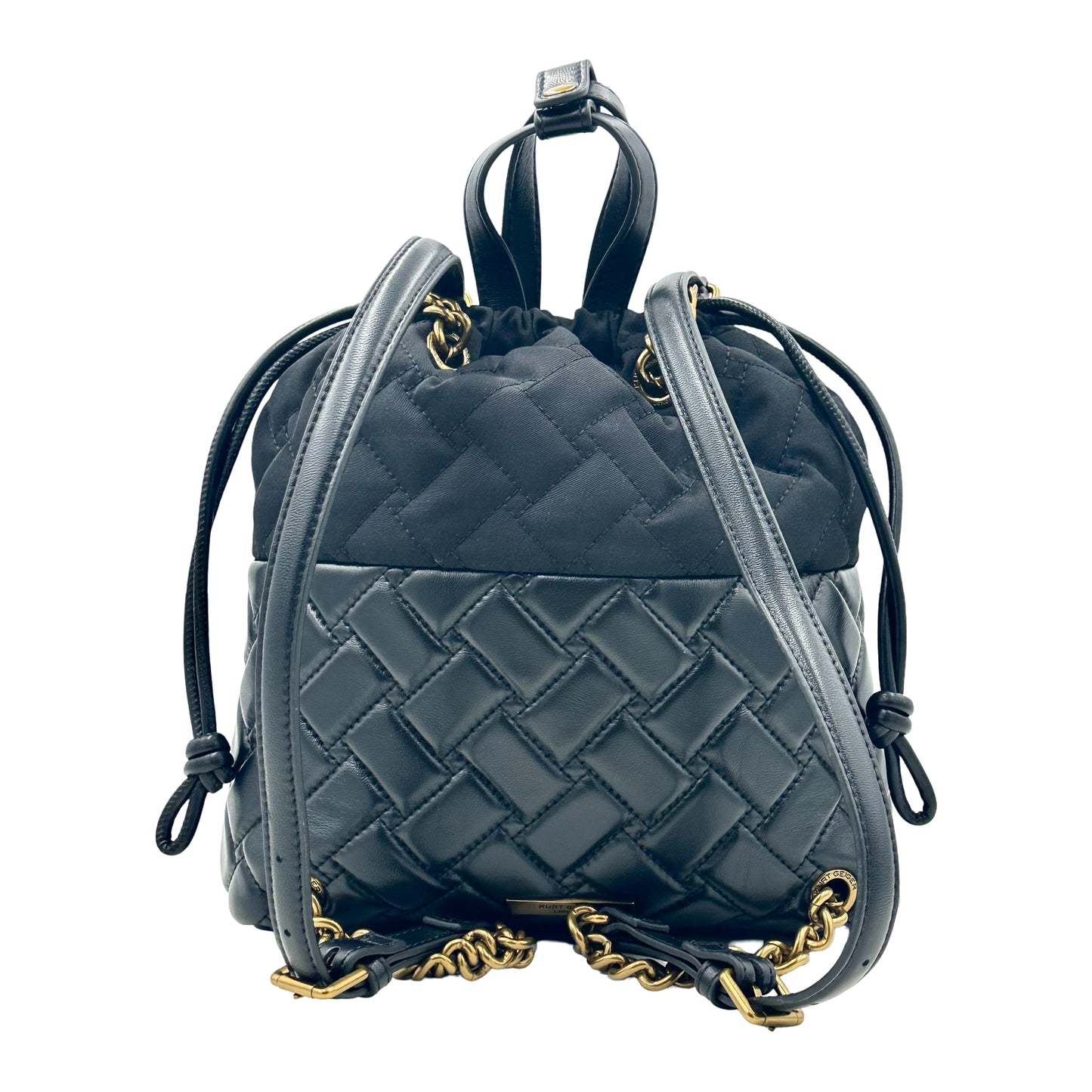 Kurt Geiger Kensington String Backpack-Black