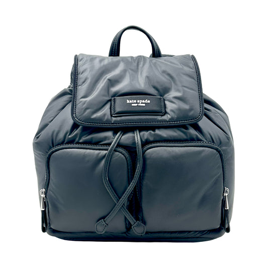 Kate Spade Puffed Puffy Backpack - Black