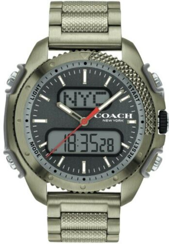 Coach Digital C001 Limited Edition Light Copper Tone Watch With 46mm Grey Face