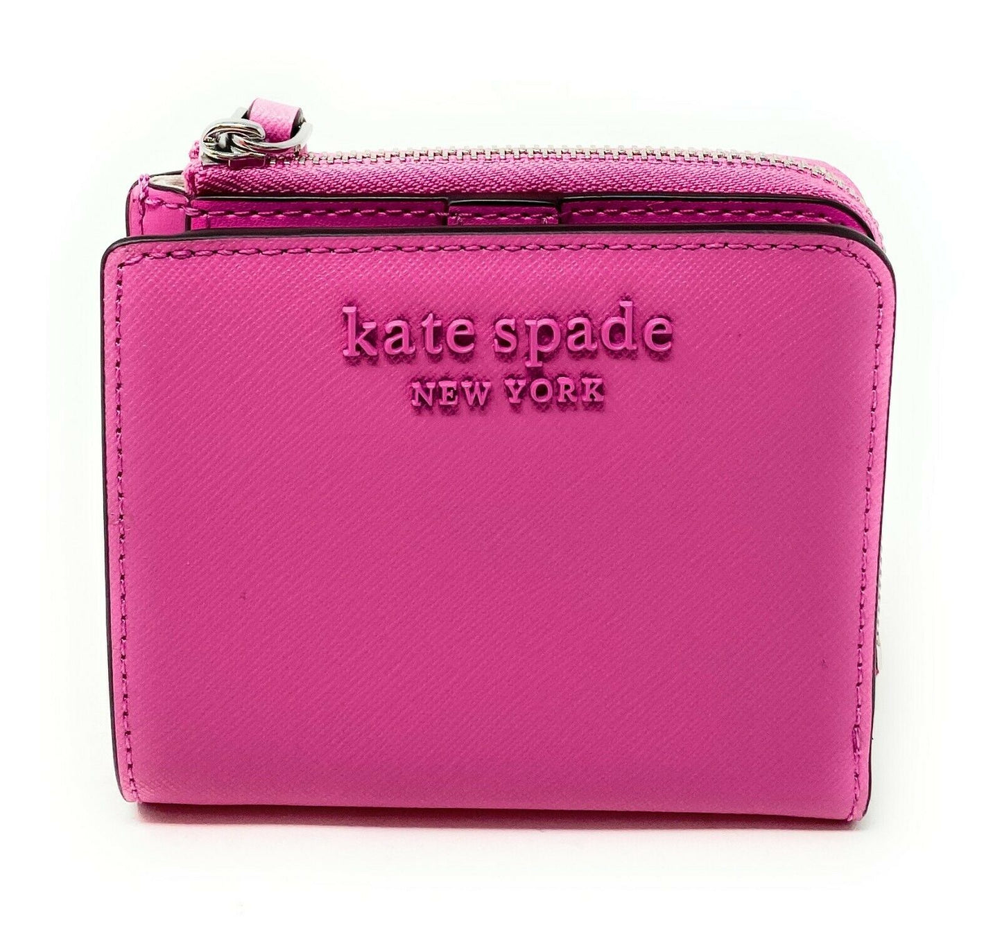 Kate Spade Jackson Staci Small No Window L-Zip Bifold Wallet WLRU5471