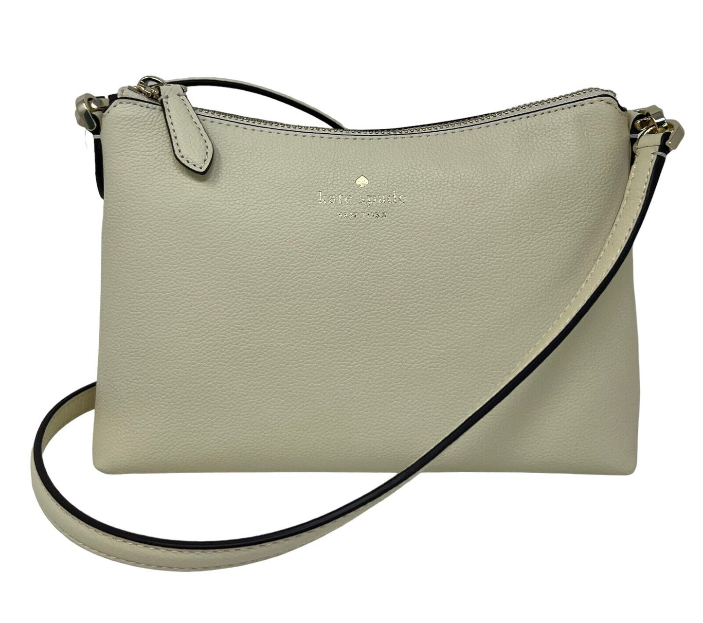 Kate Spade Bailey Pebble Leather Crossbody Bag Buttermilk K4651 $299
