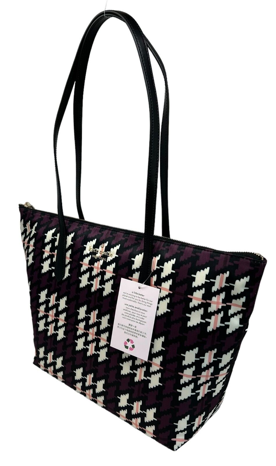 Kate Spade Kitt The Little Better Nylon Large Top Zip Tote K6031 $299