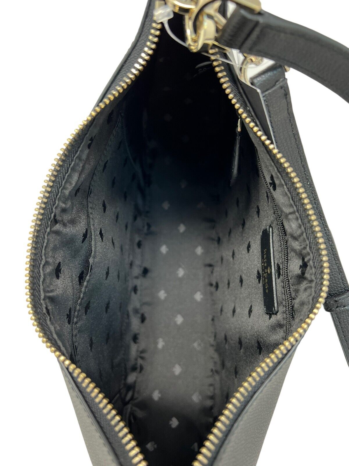 Kate Spade Kristi Shoulder Bag Refined Grain Leather Black KA694 $359
