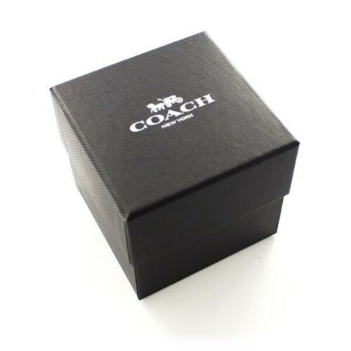 Coach Park Women's Crystal Bezel Black Finish Stainless Steel Watch 14503421