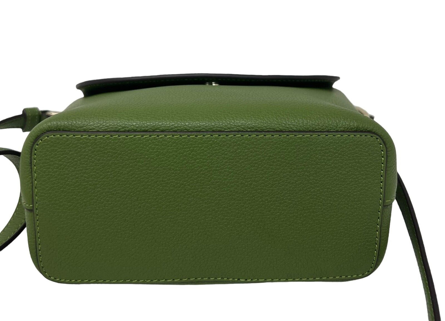 Kate Spade Emmie Flap Leather Crossbody Bag Kelp Forest K8215 $299