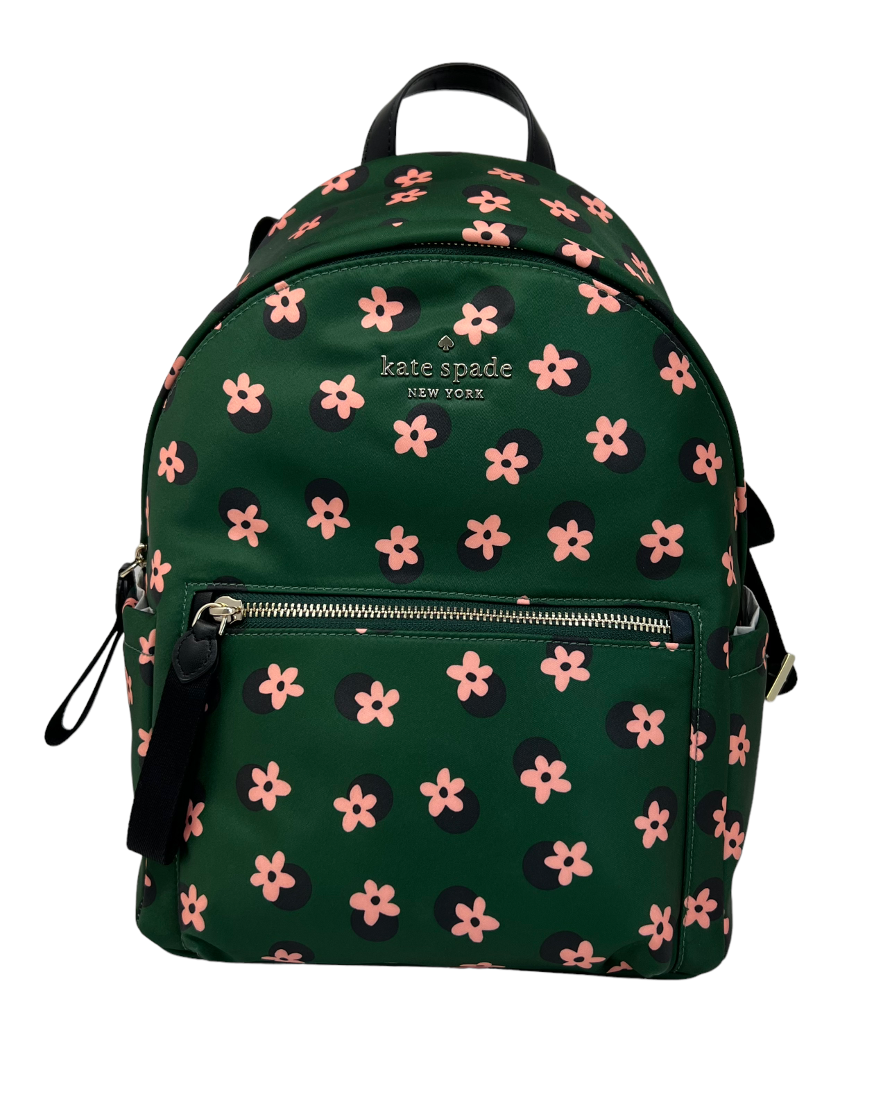 Kate Spade Chelsea Medium The Little Better Nylon Backpack Floral Green Multi
