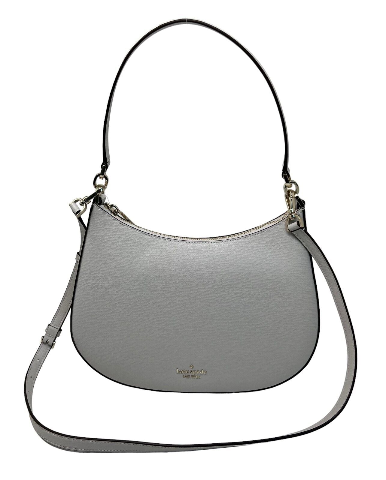 Kate Spade Kristi Shoulder Bag Refined Grain Leather Warm Cement KA694 $359
