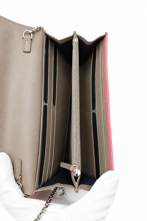 Fendi Pink Dalia/Tortora Leather Continental Wallet – additional photo 10
