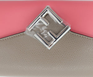 Fendi Pink Dalia/Tortora Leather Continental Wallet – additional photo 6