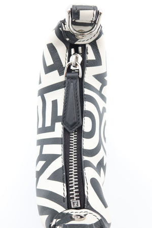 Fendi X Marc Jacobs Nano Fendigraphy Charm Bag - White/Black – additional photo 8